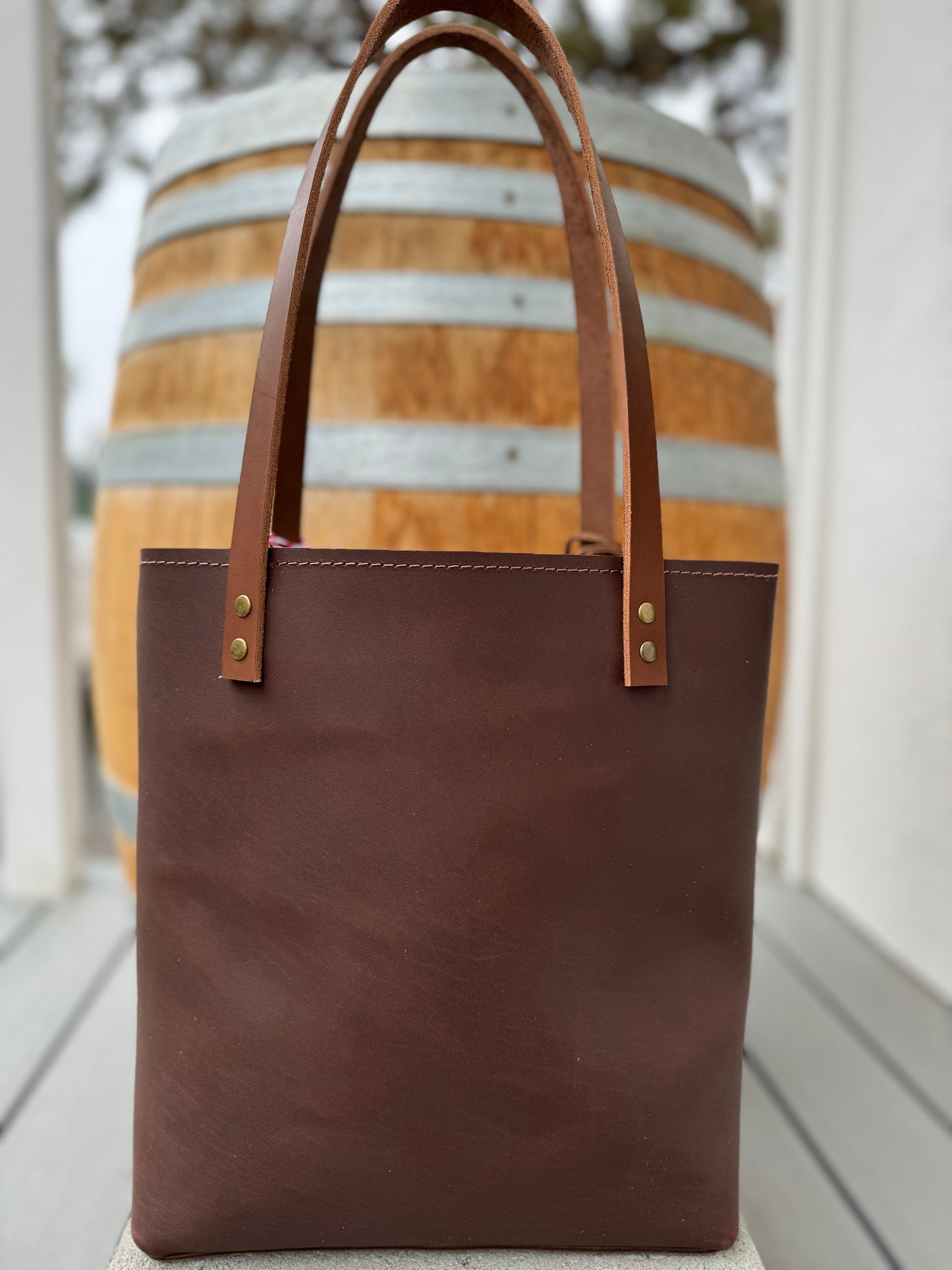 Leona Leather Tote #452LH