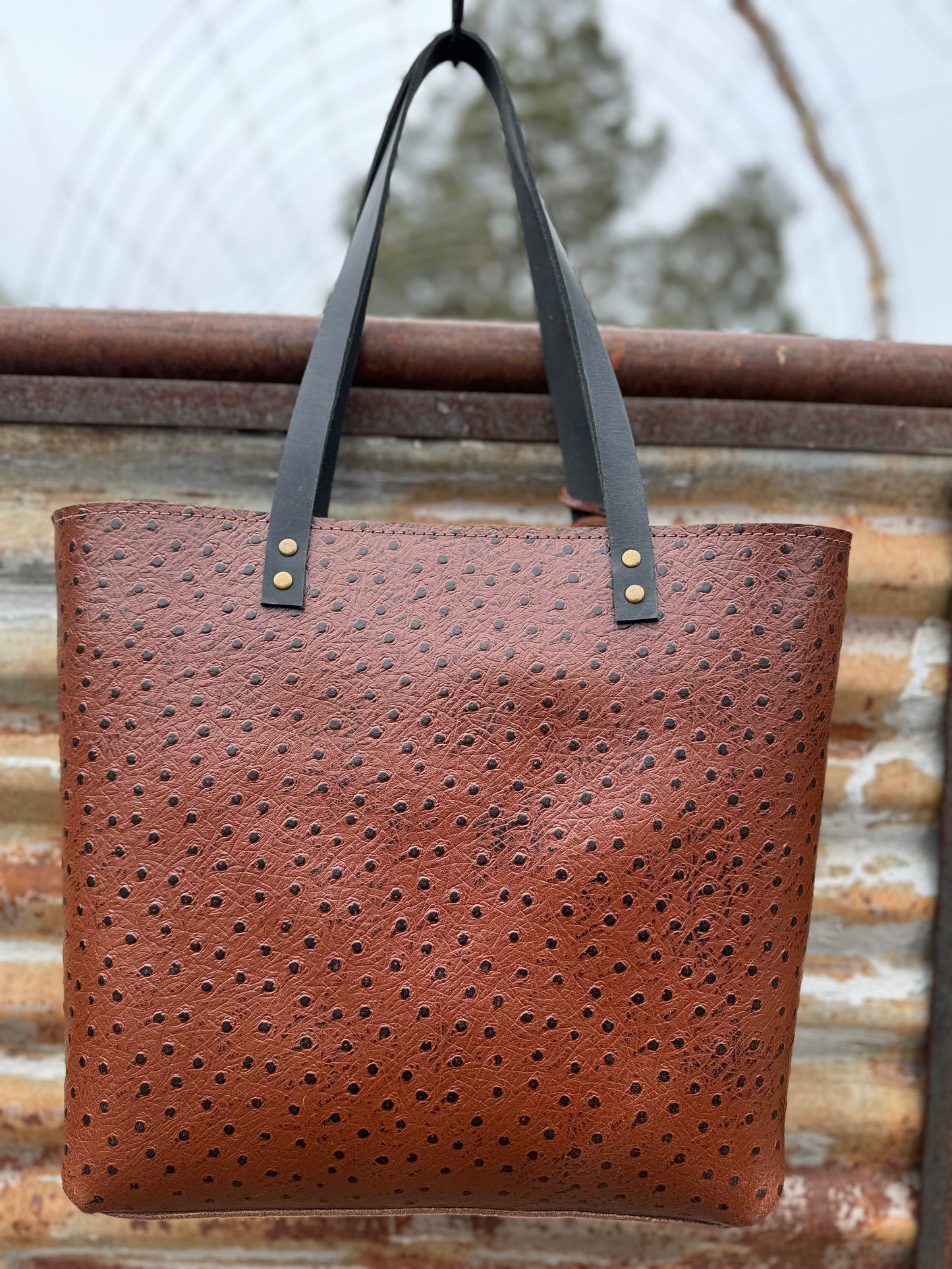 Lila Leather Tote Special Edition #339LB