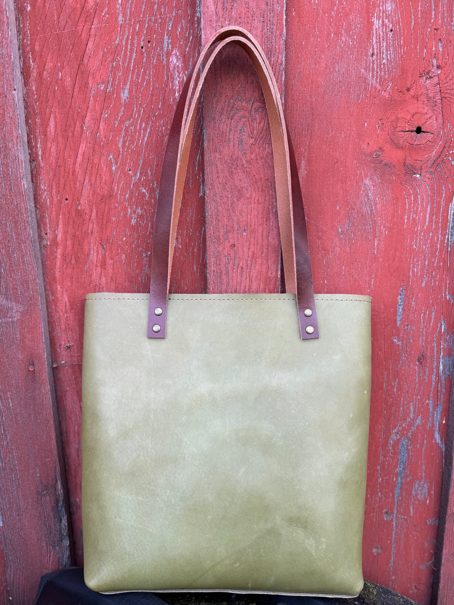 Leona Leather Tote #459LH