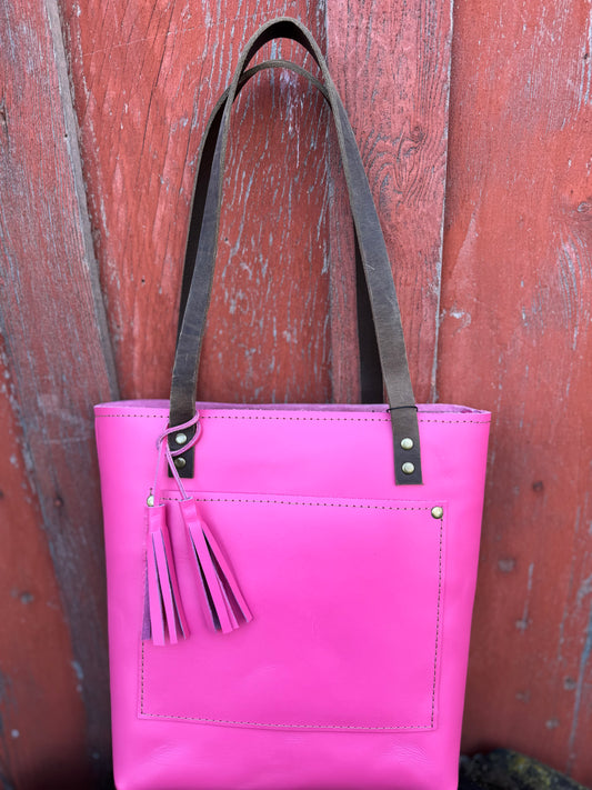 Leona Leather Tote #456LH