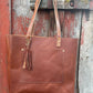 Lila Leather Tote #312LB