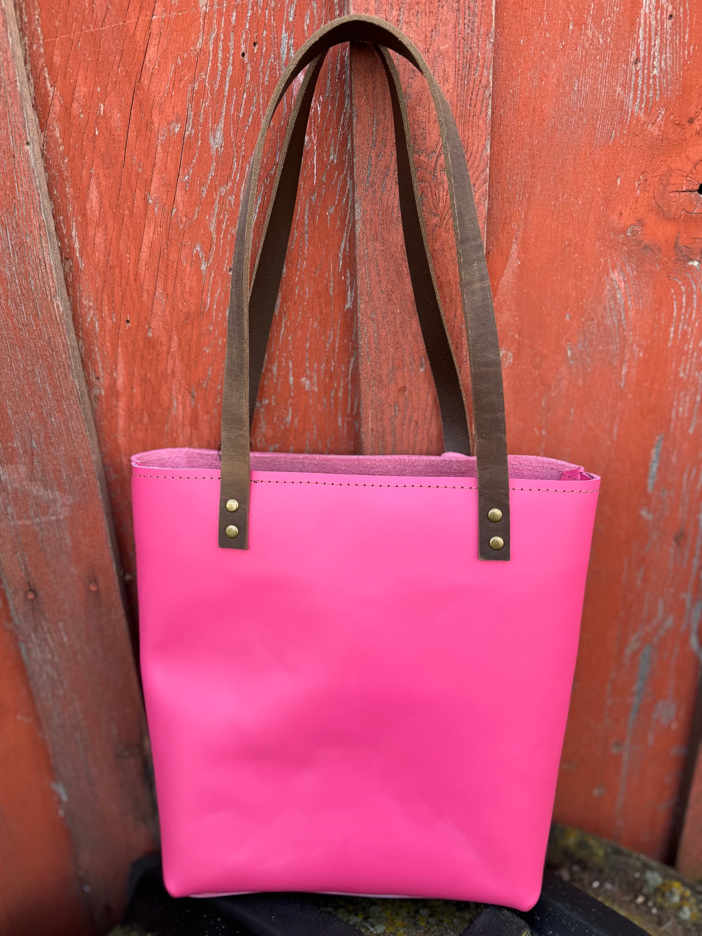 Leona Leather Tote #456LH