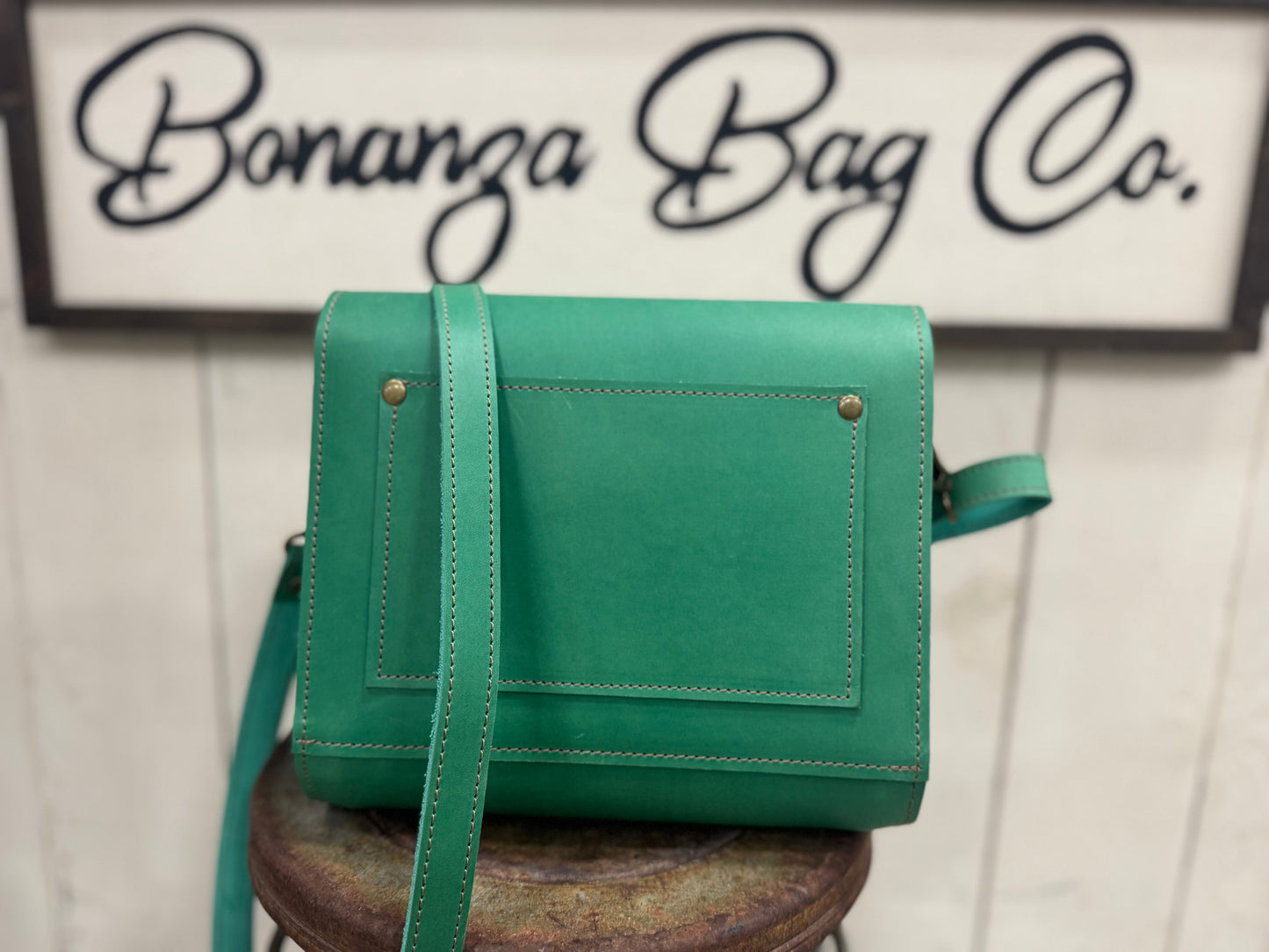 Angie Leather Crossbody #504A