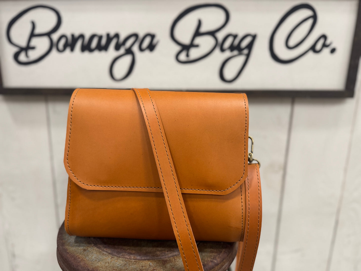 Angie Leather Crossbody #524A