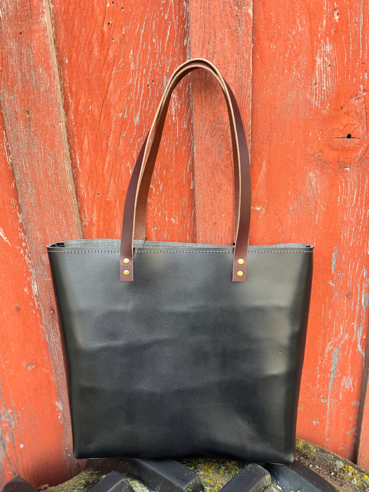 Lila Leather Tote #340LB