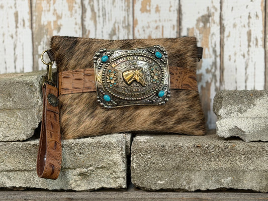 Buckle Clutch #1819BC