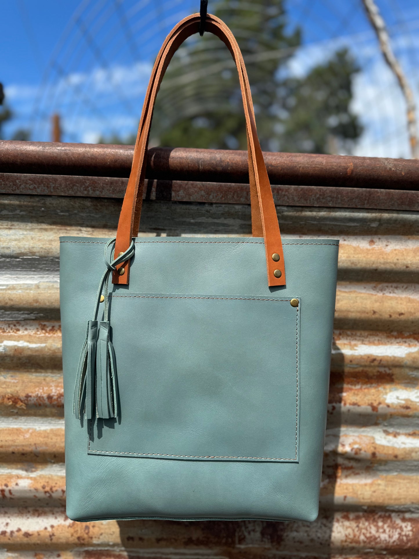 Leona Leather Tote #425LH