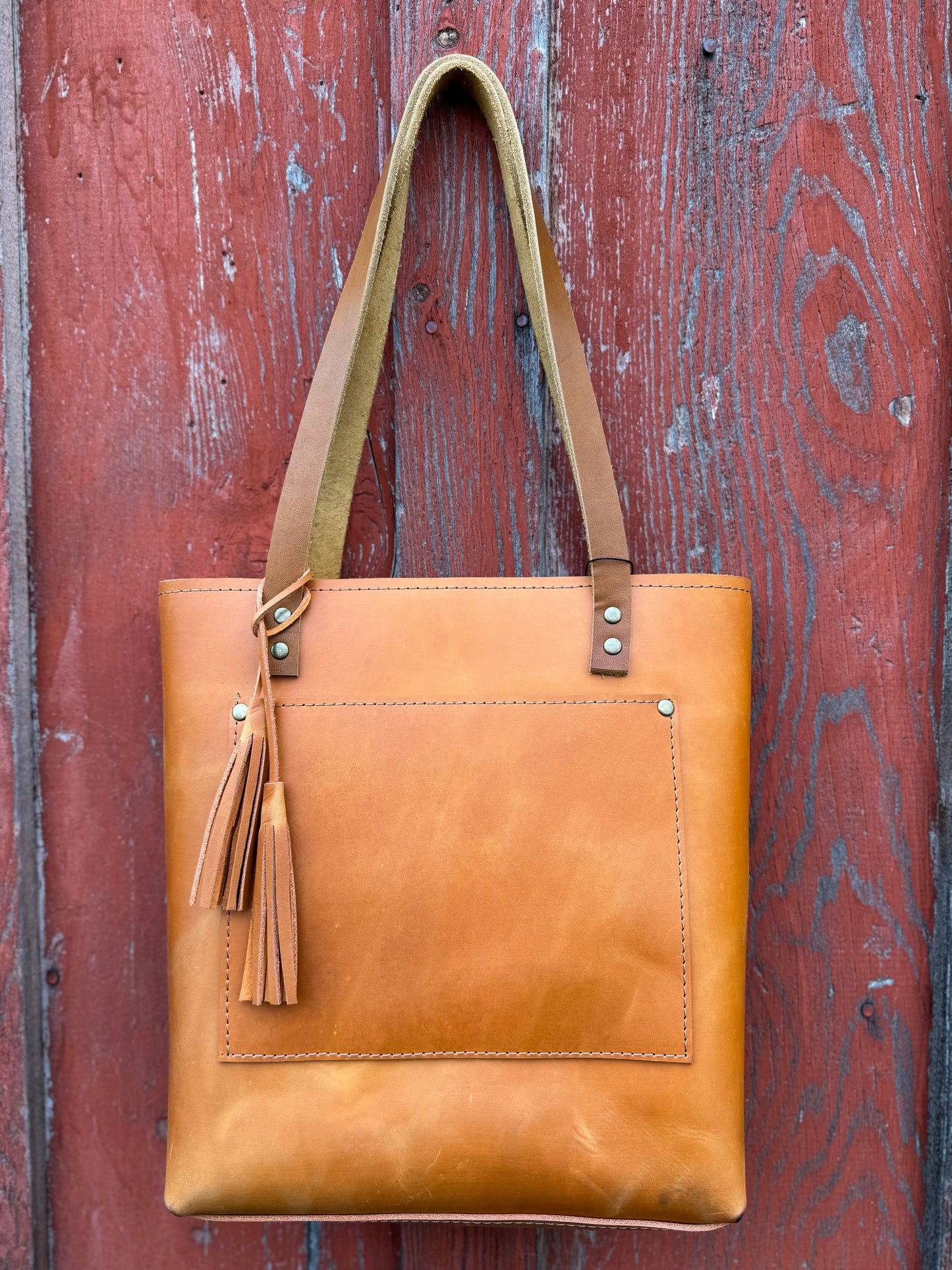 Leona Leather Tote #443LH