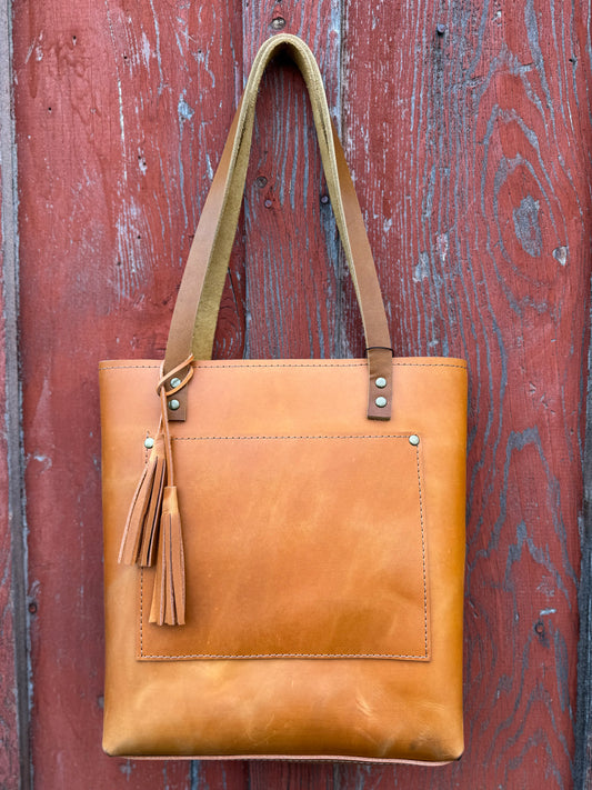 Leona Leather Tote #443LH