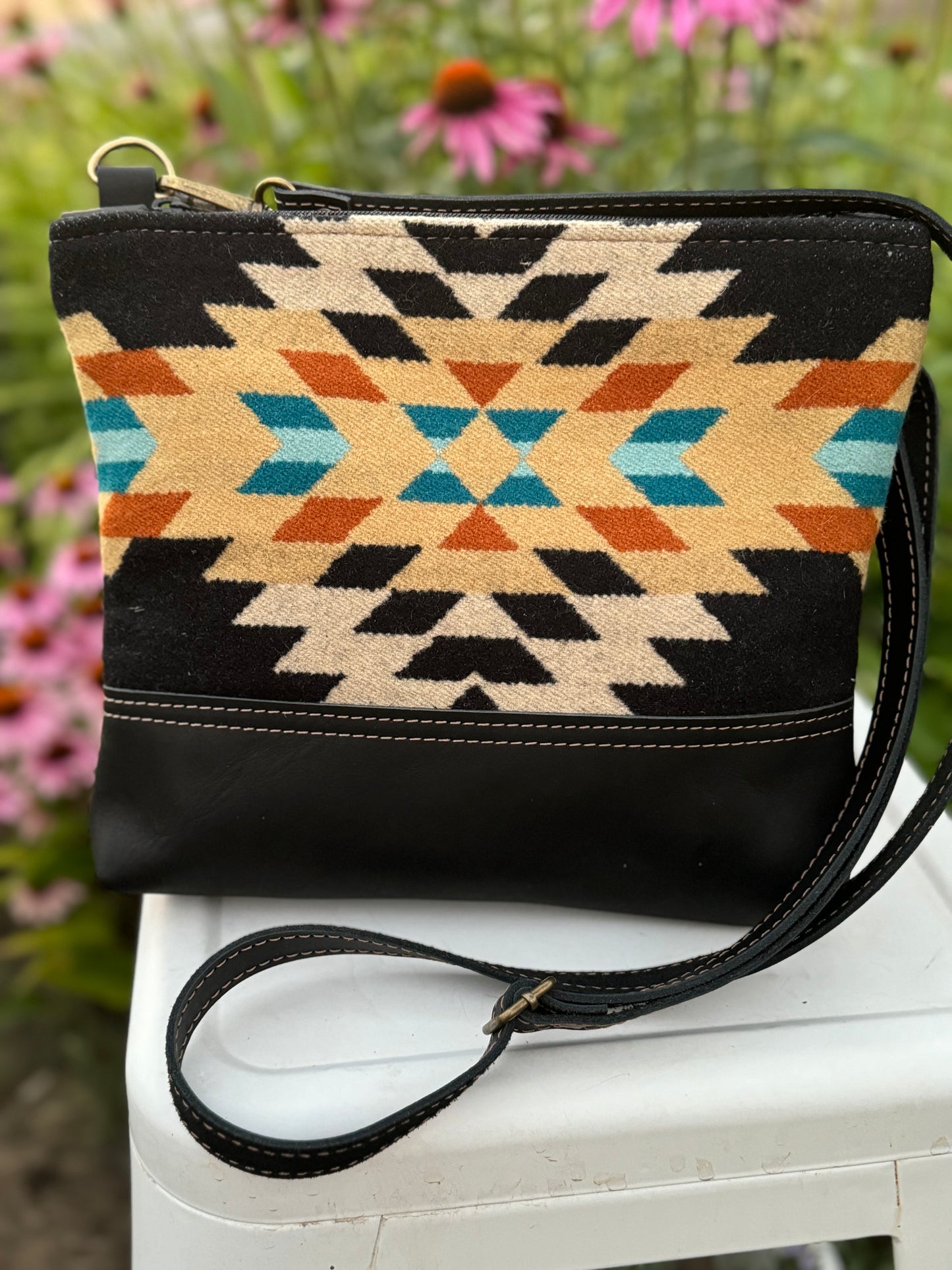 Mary Jo Leather Pendleton® Crossbody #831MJ