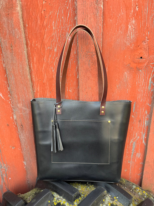 Lila Leather Tote #340LB