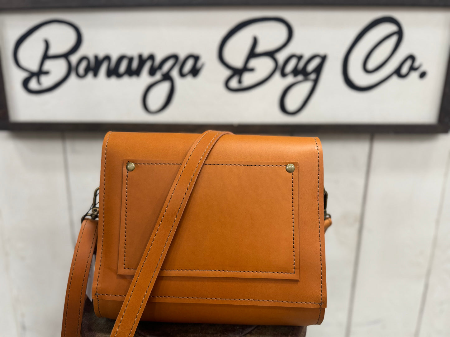 Angie Leather Crossbody #524A
