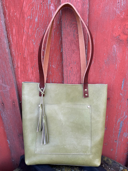 Leona Leather Tote #459LH