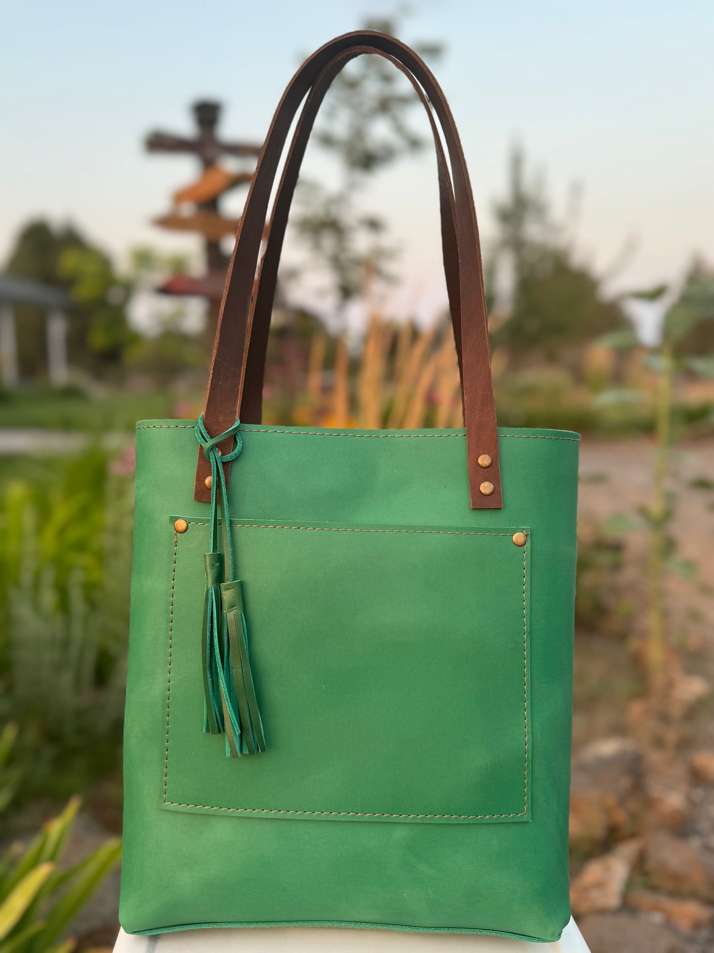 Leona Leather Tote #431LH