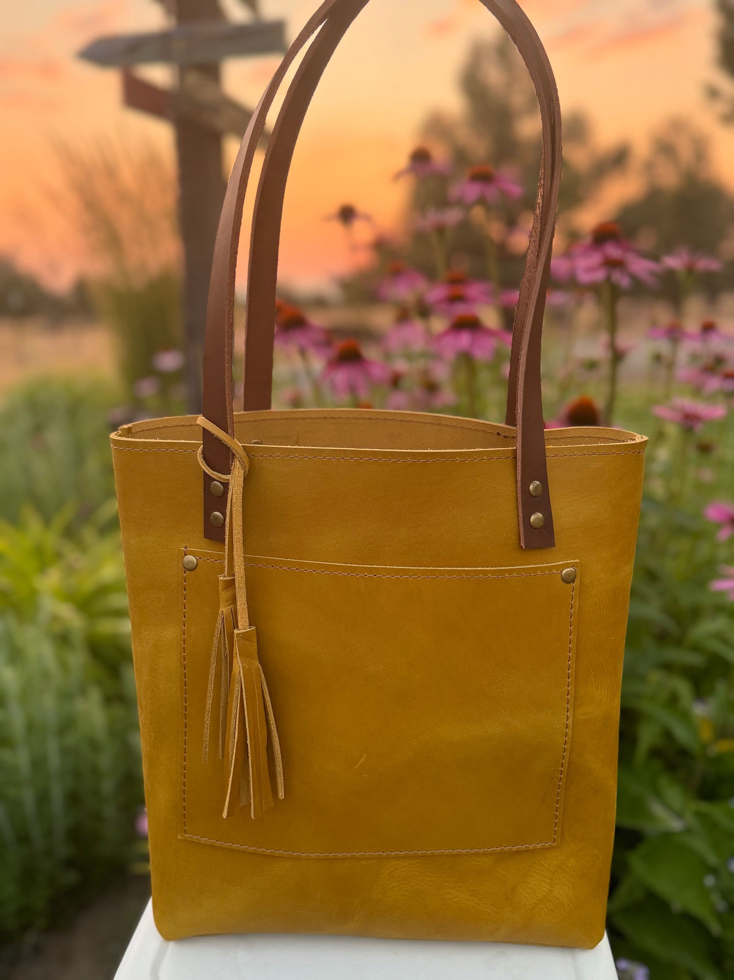 Leona Leather Tote #430LH