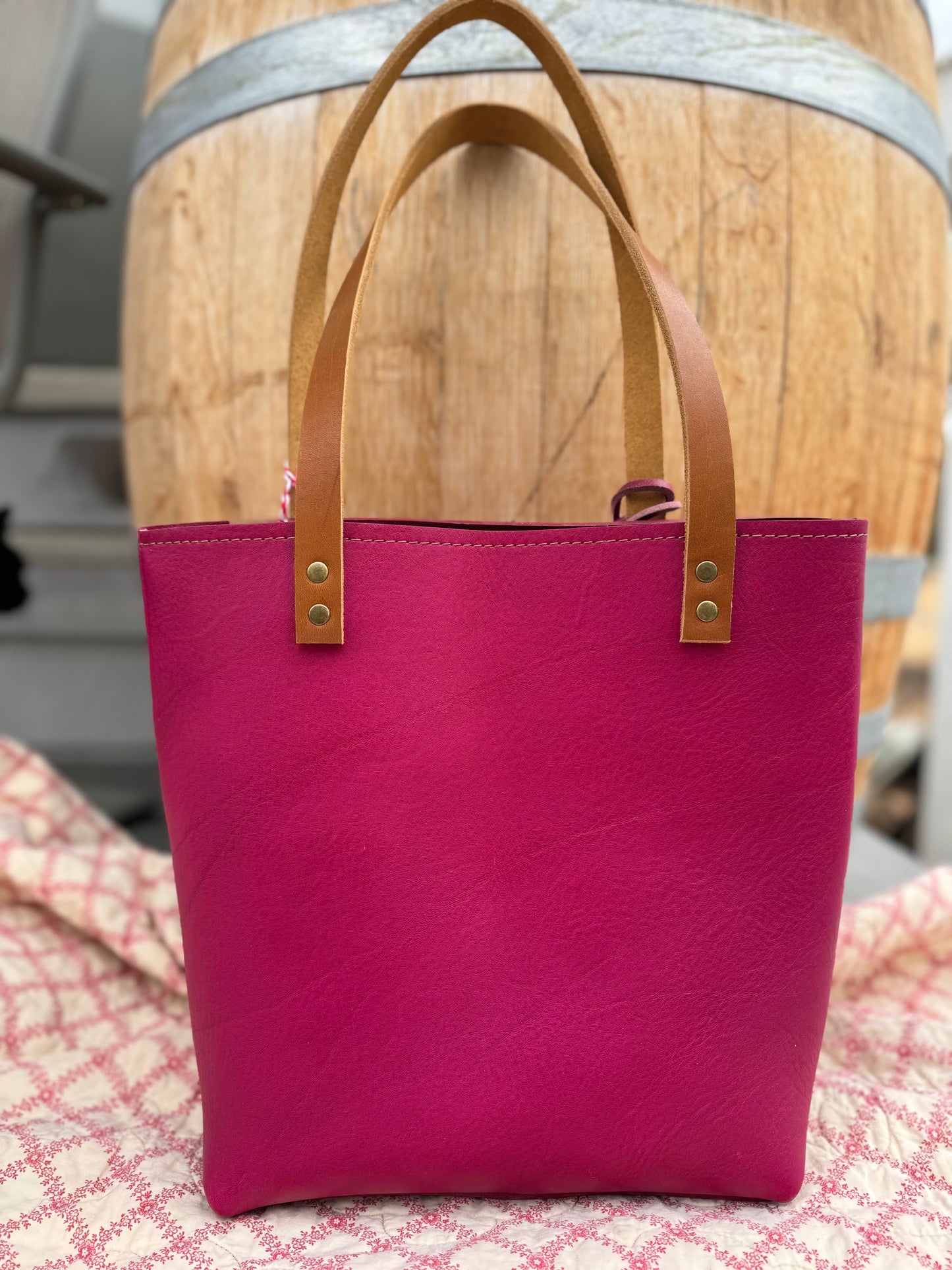 Leona Leather Tote #434LH