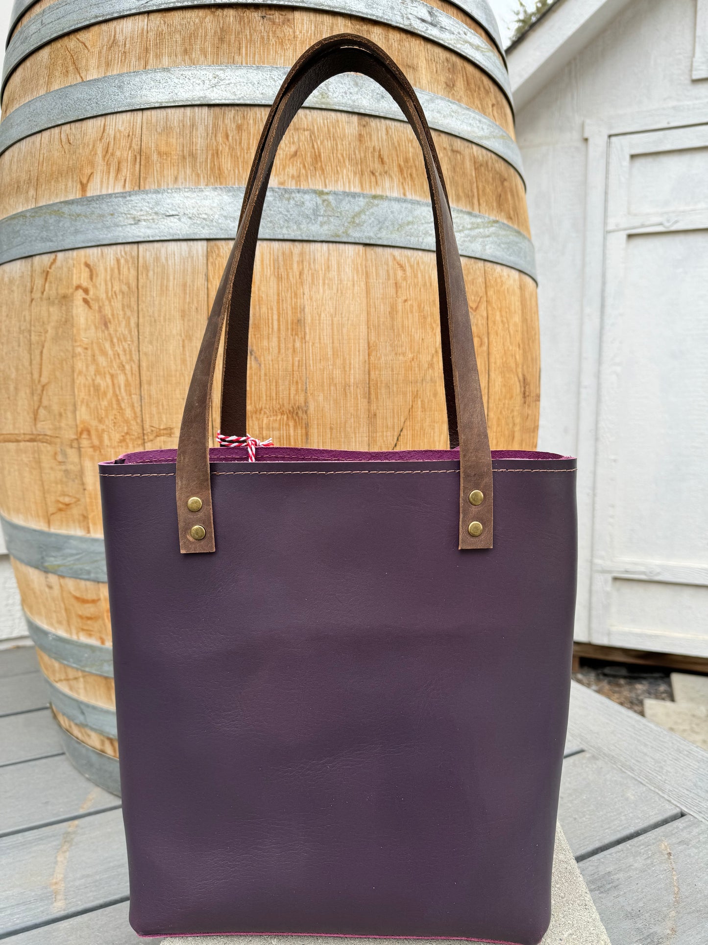 Leona Leather Tote #437LH