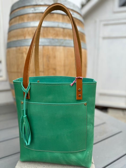 Leona Leather Tote #439LH