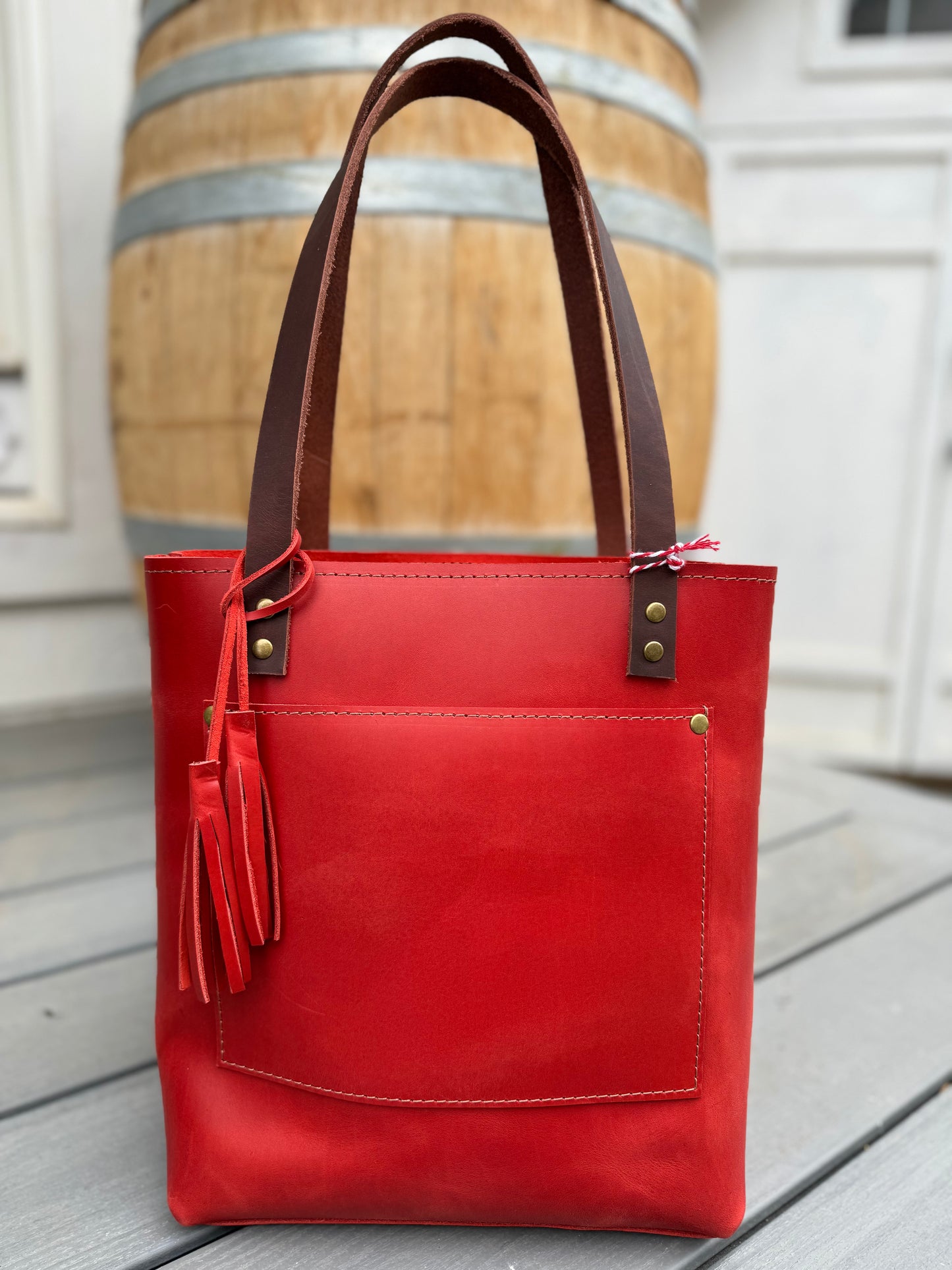 Leona Leather Tote #441LH