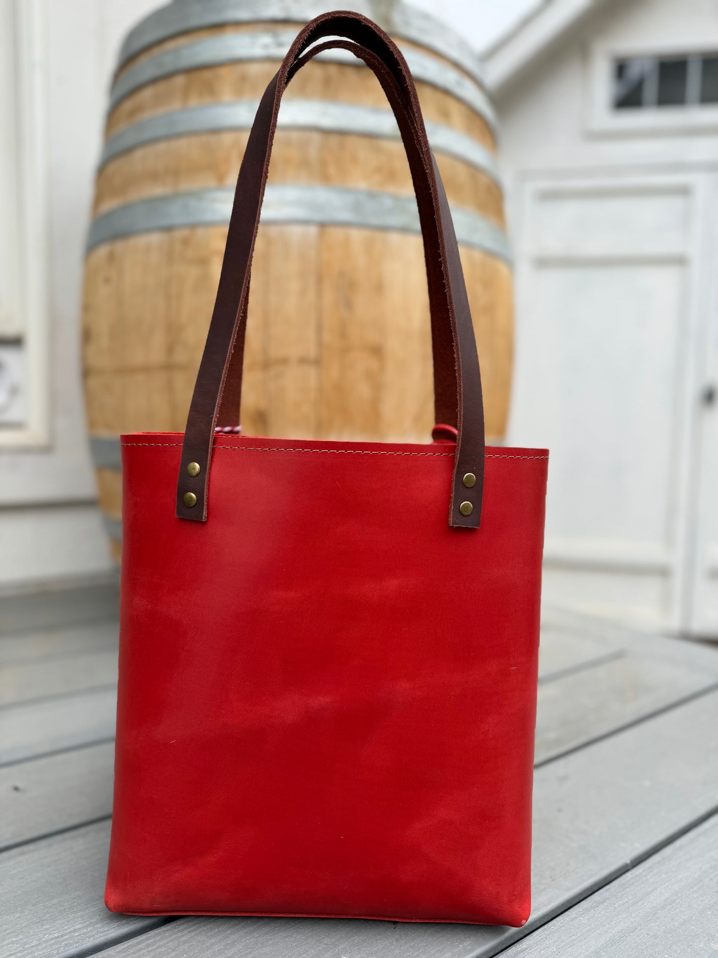 Leona Leather Tote #441LH