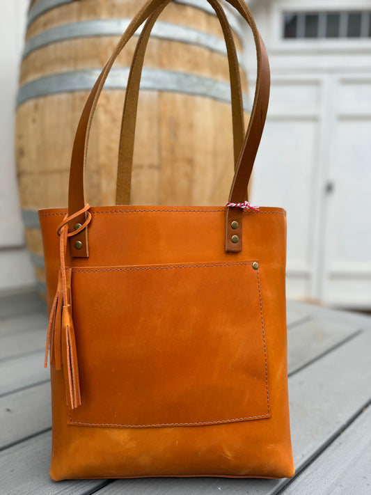 Leona Leather Tote #443LH