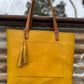 Lila Leather Tote #323LB