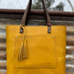 Lila Leather Tote #324LB