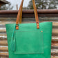 Lila Leather Tote #325LB