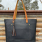 Lila Leather Tote #329LB