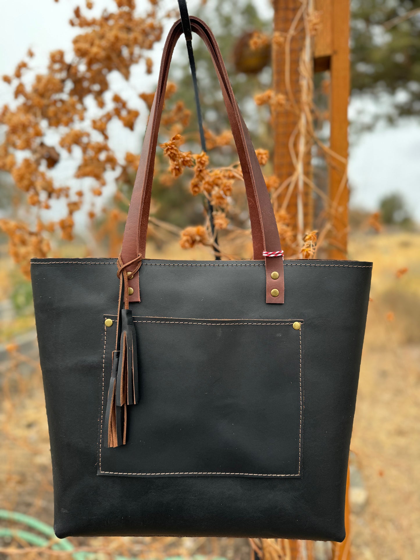 Lila Leather Tote #331LB