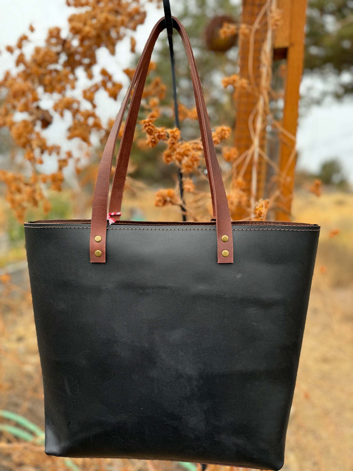 Lila Leather Tote #331LB