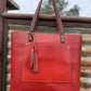 Lila Leather Tote #335LB