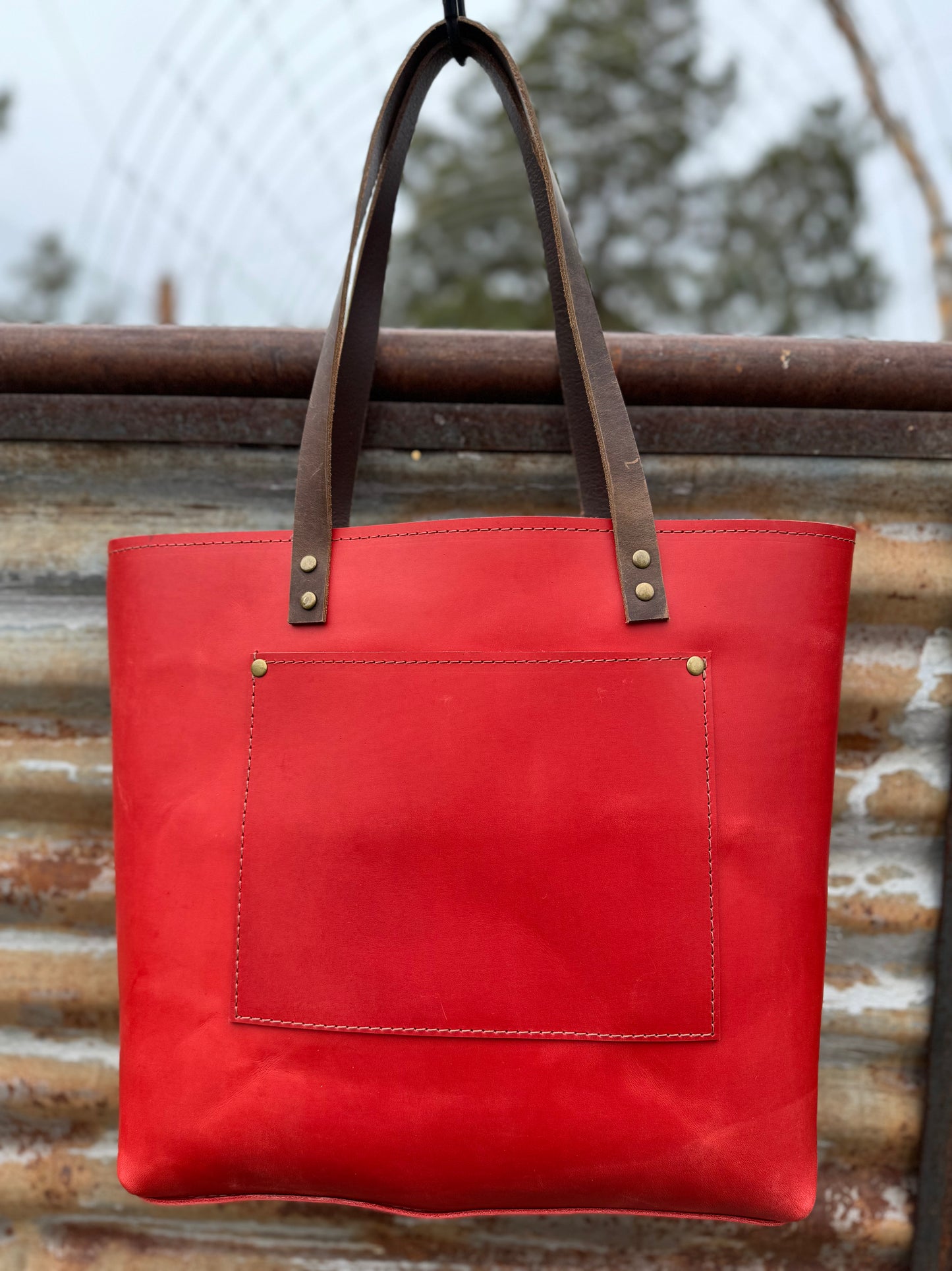 Lila Leather Tote Special Edition #341LB